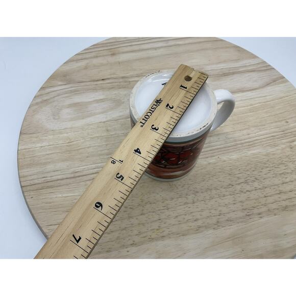 Ceramic Coffee Tea Mug Kitchen Still Life Tomatoe Olive Oil Rustic Unbranded VTG - Picture 6 of 7